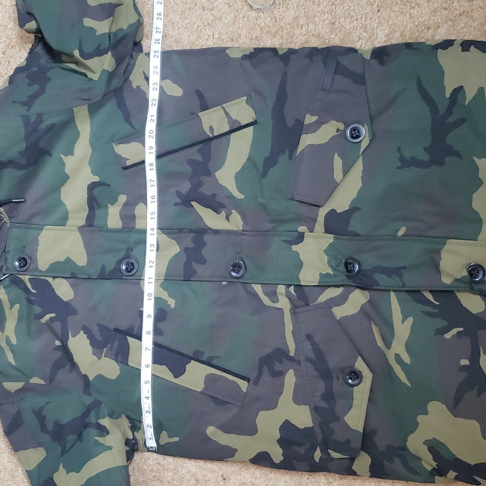 NWT Polo Ralph Lauren Green Camo Down Parka Coat Size L - Picture 4 of 13